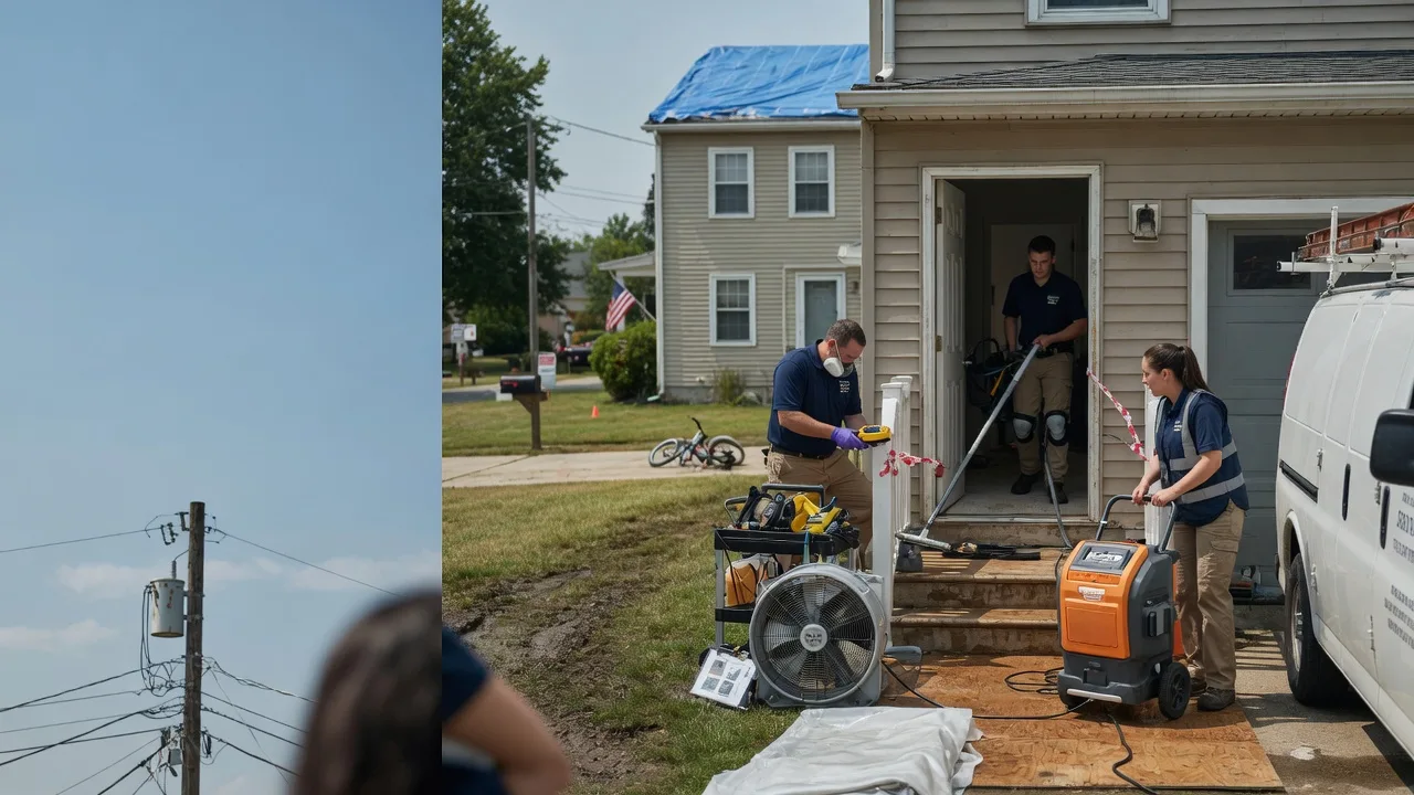 Water Damage Repair in Lewistown, OH near me